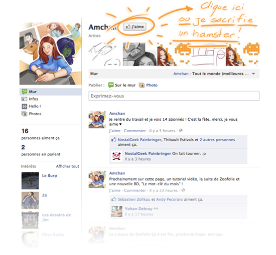 Fan Page Facebook Amchan