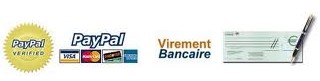 Paiments mille et un porte b&eacute;b&eacute;s ch&egrave;que de banque, virement bancaire, carte bancaire, paypal