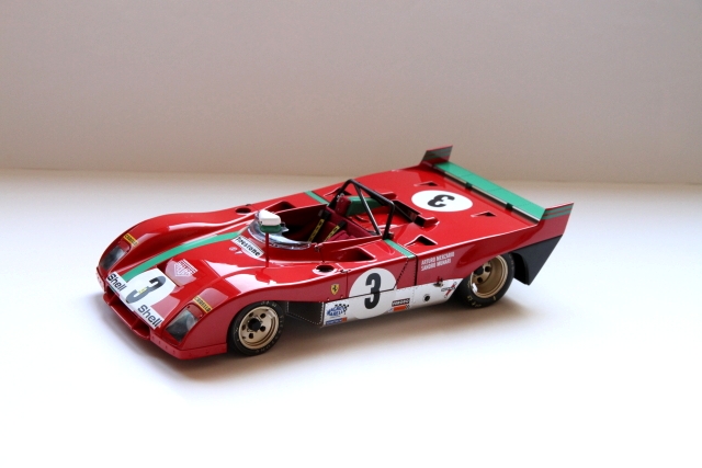 Ferrari 312P No.3, Merzario & Munari - Targa Florio 1972