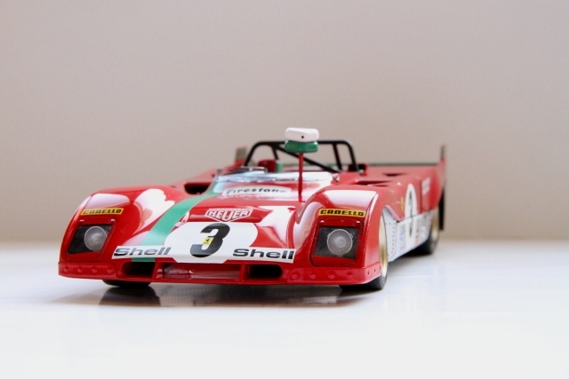 Ferrari 312P No.3, Merzario & Munari - Targa Florio 1972