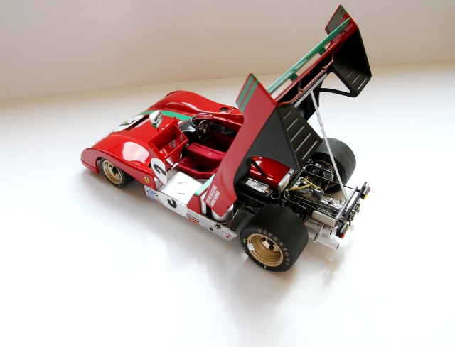 FERRARI 312P N 3 WINNER TARGA FLORIO 1972 A.MERZARIO S.MUNARI