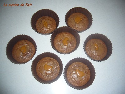 Blog de fati78 : LA CUISINE DE FATI, PETITS MOELLEUX CHOCOLAT SPECULOOS