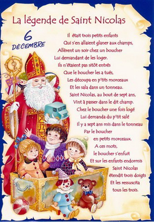LA SAINT NICOLAS, C’EST LE 6 DECEMBRE ! » LES PASSIONS DE MAMIE