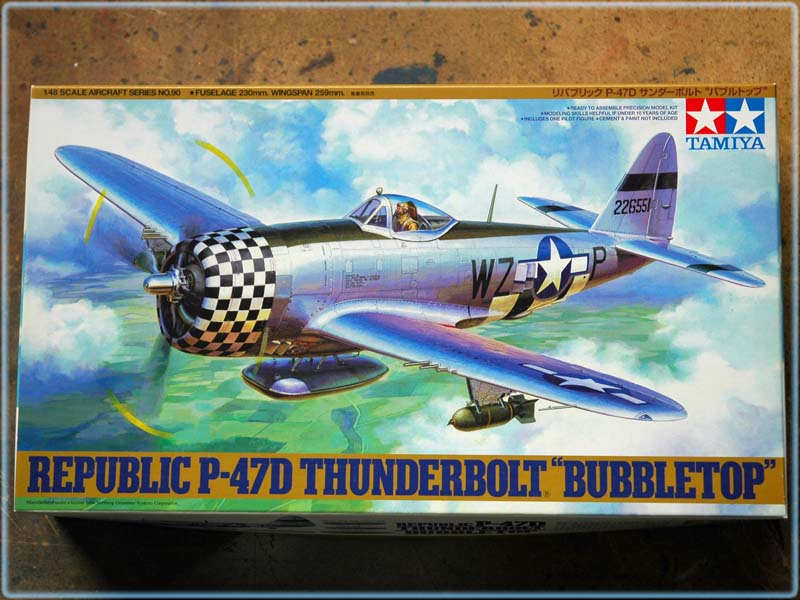 [MC5 - P47] P47D Thunderbolt Bubbletop [TAMIYA] 1/48 111106022314558509012142