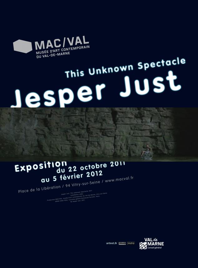 MARIE FRANCE dans le court métrage "THE NAMELESS SPECTACLE" (de Jesper Just), du 21/11/11 au 05/02/2012 au MAC/VAL (Vitry-sur-Seine) : compte rendu 1111120632361239649041270