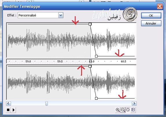 Réglage du volume ou coupure d’un morceau de musique trop long dans flash 111112115204692889039281